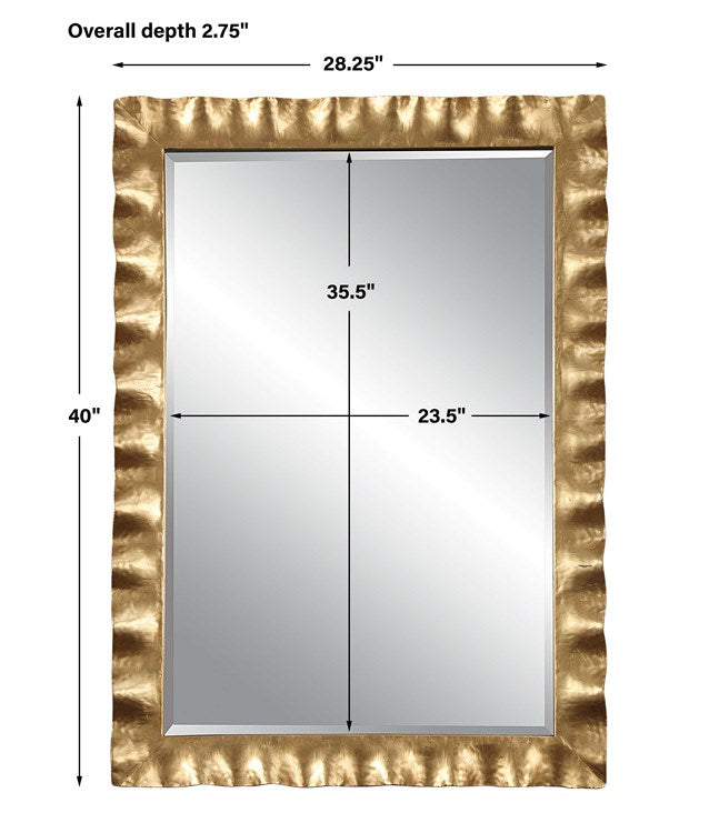 Haya Vanity Mirror Gold