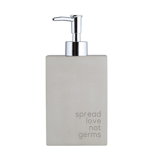 Light Grey Cement Hand Sanitizer Dispenser