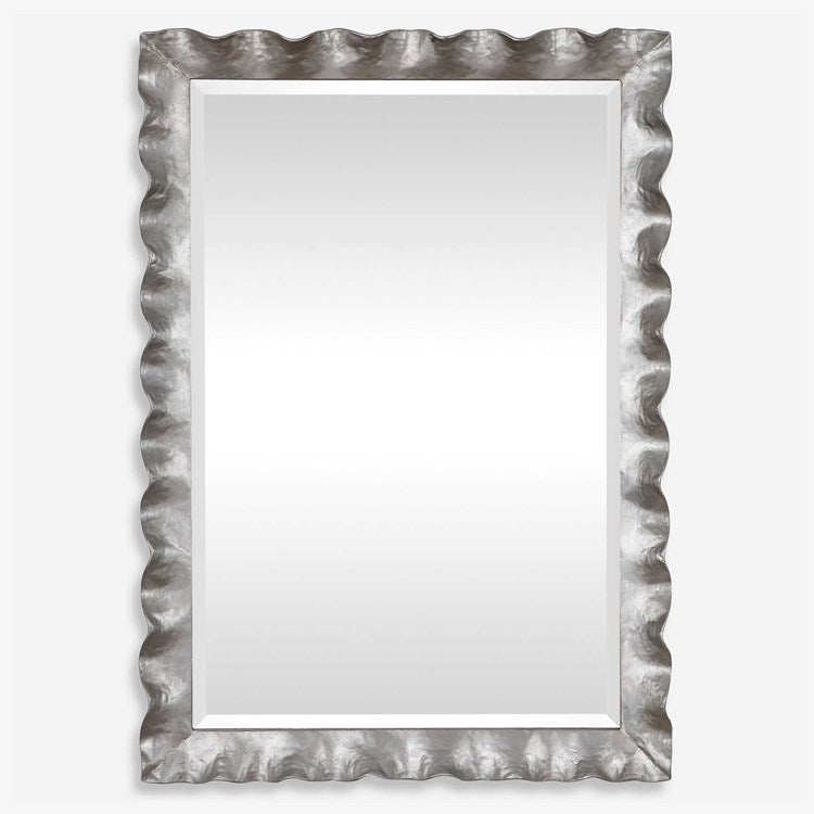 Haya Silver Vanity Mirror