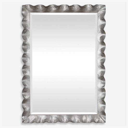 Haya Silver Vanity Mirror