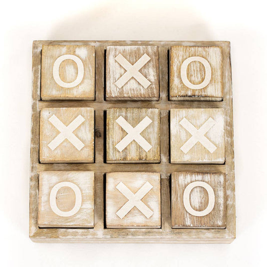 11562 - 9x2.5x9 Mango wd tic tac toe (XOXO)